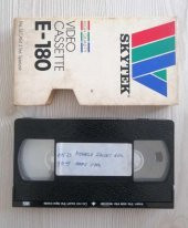 VİNTAGE DOLU VHS VİDEO KASET - 1