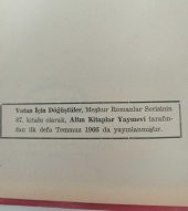 1 ADET 2. EL KİTAP VATAN İÇİN DÖĞÜŞTÜLER - 3