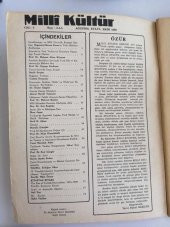 Sanat Taciri Ağustos Eylül Ekim 1980 Milli Kültür Dergisi Kültür Bakanlığı - 3