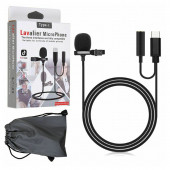 POWERMASTER JH-042-A TYPE-C GİRİŞLİ VE KULAKLIK GİRİŞLİ YOUTUBER YAKA MİKROFONU - 3