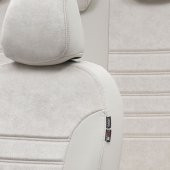 Otom Mitsubishi Colt 2004-2009 Özel Üretim Koltuk Kılıfı Milano Design Fildişi - 3
