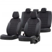 Otom Chery Tiggo 2008-2011 Özel Üretim Koltuk Kılıfı London Design Siyah - 1