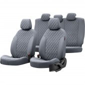 Otom Audi A4 2004-2008 Özel Üretim Koltuk Kılıfı Madrid Design Deri - 1