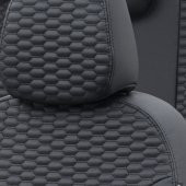 Otom Mini Countryman 2017-Sonrası Özel Üretim Koltuk Kılıfı Tokyo Design Deri Siyah - 3