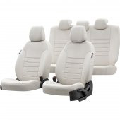 Otom Seat Mii 2012-2019 Özel Üretim Koltuk Kılıfı London Design Fildişi - 1