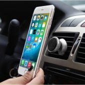 Mıknatıslı Kalorifere Takılan Araç Cep Telefon Tutucu - 4