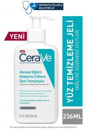 Cerave Yağlı ve Düzensiz Ciltler için Yıkama Jeli 236 ml - 1