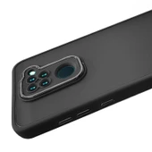 Xiaomi Redmi Note 9 Kılıf Freya Lazer Lens Kamera Çerçeveli Silikon Kapak - 7