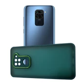 Xiaomi Redmi Note 9 Kılıf Freya Lazer Lens Kamera Çerçeveli Silikon Kapak - 9