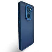 Xiaomi Redmi Note 9 Kılıf Freya Lazer Lens Kamera Çerçeveli Silikon Kapak - 4