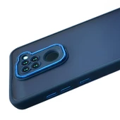 Xiaomi Redmi Note 9 Kılıf Freya Lazer Lens Kamera Çerçeveli Silikon Kapak - 5