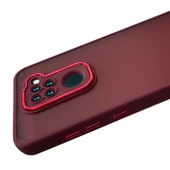 Xiaomi Redmi Note 9 Kılıf Freya Lazer Lens Kamera Çerçeveli Silikon Kapak - 3