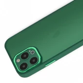 iPhone 11 Pro Max Kılıf Freya Lazer Lens Kamera Çerçeveli Silikon Kapak - 9