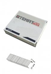 23/13 Zımba Teli Çelik Zımba Teli 1000 li 1 Paket 100 Sayfa Zımbalama Kapasitesi 23-13 Halı Zımba Teli - 3