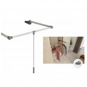 Hands Lift GarDolap Elbise Askı Asansörü Gri - 1