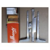 Hands Lift GarDolap Elbise Askı Asansörü Gri - 3