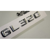 Benz GL 320 Bagaj Krom Metal 3M 3D Yazı Logo thumbnail 1