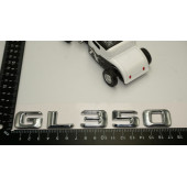 Benz GL 350 Bagaj Krom Metal 3M 3D Yazı Logo - 5