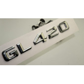 Benz GL 420 Bagaj Krom Metal 3M 3D Yazı Logo - 1