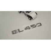 Benz GL 450 Bagaj Krom Metal 3M 3D Yazı Logo - 2