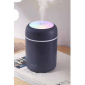 Hava Nemlendirici USB Buhar Makinesi Işıklı Oda Araç Aroma Difüzörü H2O - 5