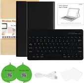 Samsung Galaxy Tab S8 Ultra SM-X900 X903 X905 X906 Kılıf Kablosuz Klavyeli Case Mobax Türkçe Klavye - 9