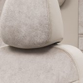 Otom Lada Vega 1999-2008 Özel Üretim Koltuk Kılıfı Milano Design Bej thumbnail 3