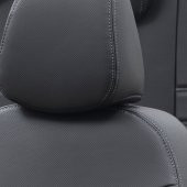 Otom Renault Clio 2 Hb 1998-2005 Özel Üretim Koltuk Kılıfı İstanbul Design Siyah - 3