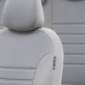 Otom Renault Clio 4 Hb/sw 2012-Sonrası Özel Üretim Koltuk Kılıfı Original Design Açık Gri - 3