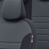 Otom Skoda Fabia 2015-Sonrası Özel Üretim Koltuk Kılıfı Original Design Füme - Siyah - 3