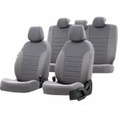 Otom Ford S-Max 2006-2015 5 Kişi Özel Üretim Koltuk Kılıfı Original Design Gri - 1