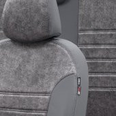 Otom Peugeot 308 2007-2013 Özel Üretim Koltuk Kılıfı Milano Design Füme thumbnail 3