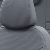 Otom Ford Focus 2005-2011 Özel Üretim Koltuk Kılıfı New York Design Füme - 3