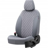 Otom Hyundai Matrix 2006-2011 Özel Üretim Koltuk Kılıfı Madrid Design Tay Tüyü Füme - 2