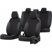 Otom Ford Fusion 2003-2011 Özel Üretim Koltuk Kılıfı Tokyo Design Tay Tüyü Siyah - 1