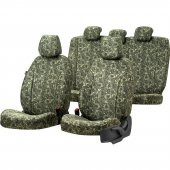 Otom Ford Transit Custom 2012-Sonrası 7+1 (8 Kişi) Özel Üretim Koltuk Kılıfı Safari Design Himalayalar thumbnail 1