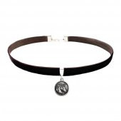 Kahverengi Kadife Kadın Unicoro Choker Kolye thumbnail 1