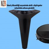Mobilya Kanepe Sehpa TV Ünitesi Koltuk Ayağı 20 cm Siyah Baza Ayak - 3