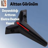 Mobilya Kanepe Sehpa TV Ünitesi Koltuk Ayağı 20 cm Siyah Baza Ayak - 4