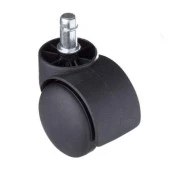 Pimli Geçmeli Ofis Koltuk Sandalye Tekeri 50 mm Siyah thumbnail 1