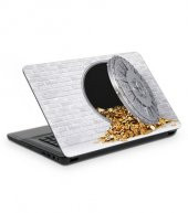 Altın Kasası Notebook Sticker, Laptop sticker,, Hp Sticker, Asus Sticker, 15.6 inç Sticker - 2