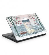 Karlar Cenneti Notebook Sticker, Laptop sticker,, Hp Sticker, Asus Sticker, 15.6 inç Sticker - 2