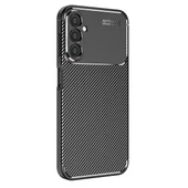 Vendas Samsung Galaxy A54 Uyumlu Deep Dizayn Auto Focus Tasarımlı Karbon Dizayn Silikon Kılıf - 3