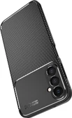 Vendas Samsung Galaxy A54 Uyumlu Deep Dizayn Auto Focus Tasarımlı Karbon Dizayn Silikon Kılıf - 6