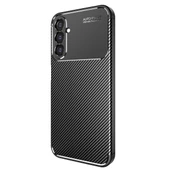 Vendas Samsung Galaxy A54 Uyumlu Deep Dizayn Auto Focus Tasarımlı Karbon Dizayn Silikon Kılıf - 1