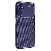 Vendas Samsung Galaxy A54 Uyumlu Deep Dizayn Auto Focus Tasarımlı Karbon Dizayn Silikon Kılıf - 2