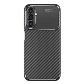 Vendas Samsung Galaxy A54 Uyumlu Deep Dizayn Auto Focus Tasarımlı Karbon Dizayn Silikon Kılıf - 8