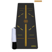Seeka Yoga Pro Serisi Flow Yoga Matı - Sarı - 1