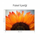 Makro Ayçiçeği Notebook Sticker, Laptop sticker,, Hp Sticker, Asus Sticker, 15.6 inç Sticker - 2