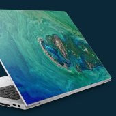 Uzaydan Fotoğraf Notebook Sticker, Laptop sticker,, Hp Sticker, Asus Sticker, 15.6 inç Sticker - 1